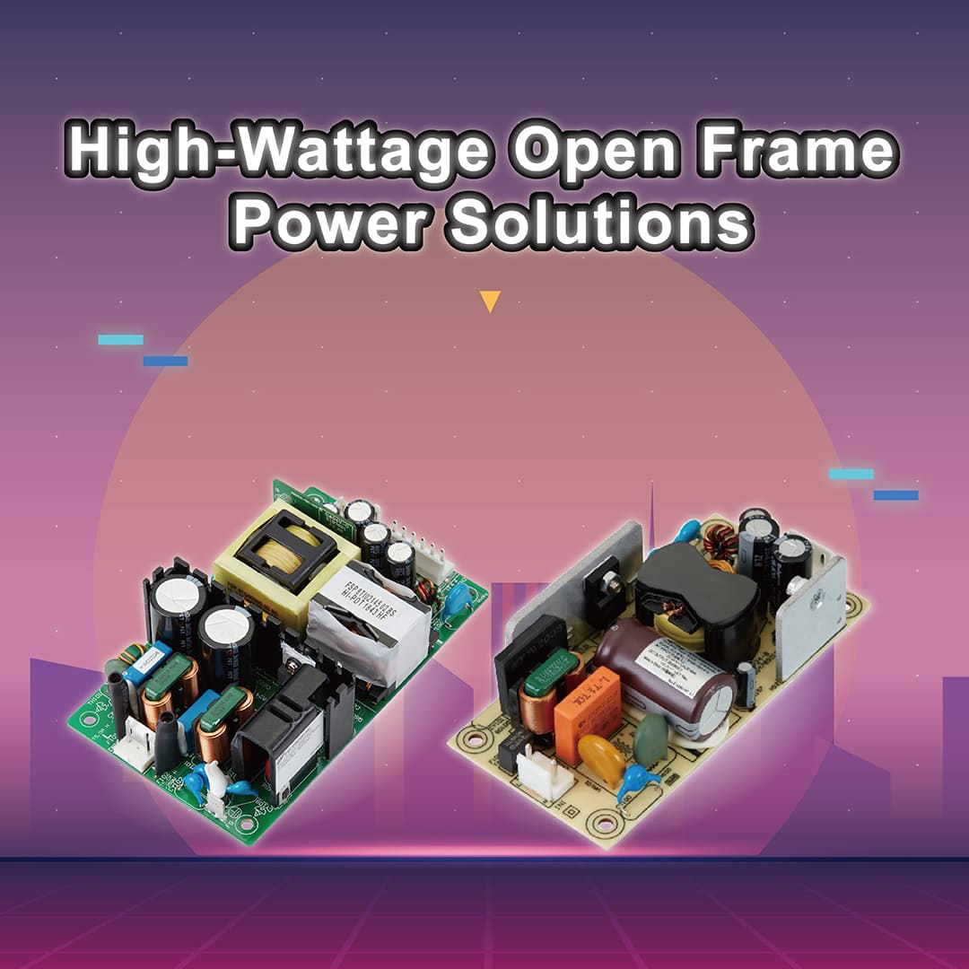 High-wattage open frame power solutions image