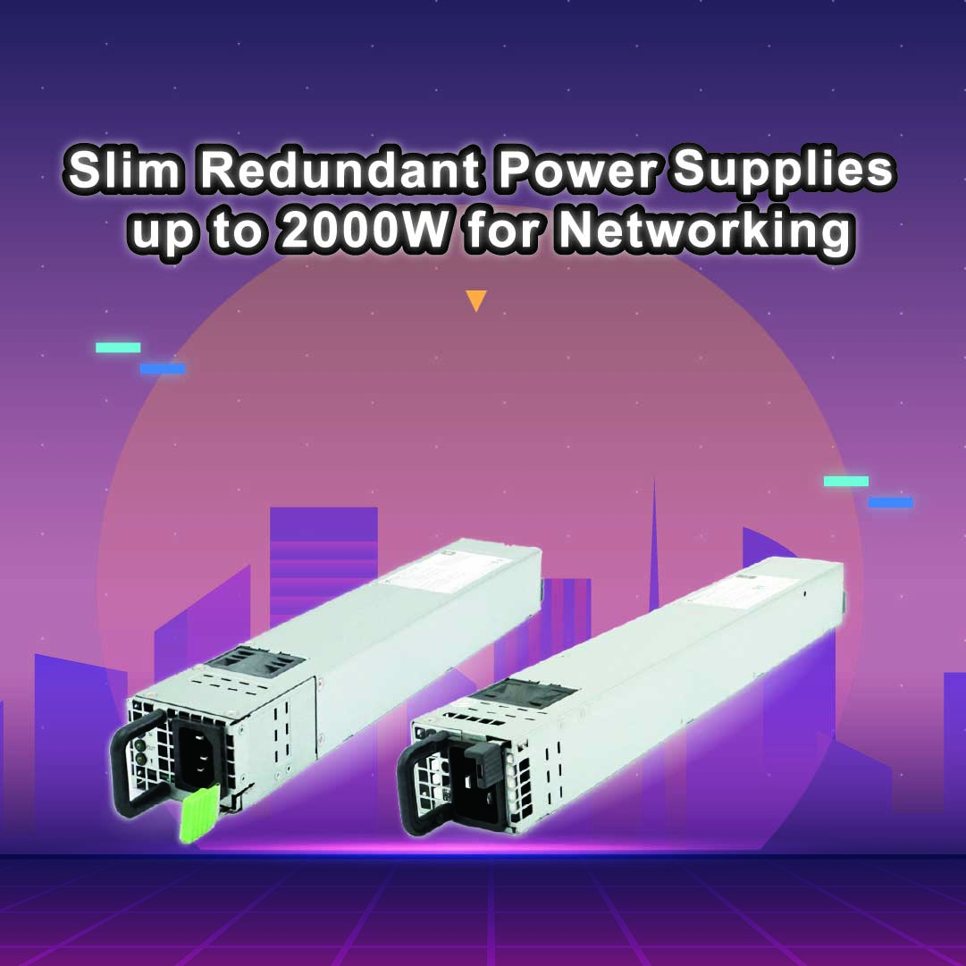 Slim redundant power supplies image